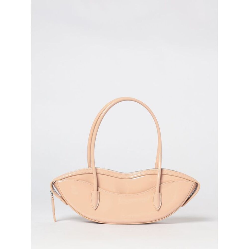 Lips Handbag Fiorucci In Patent Synthetic Leather With Double Handle